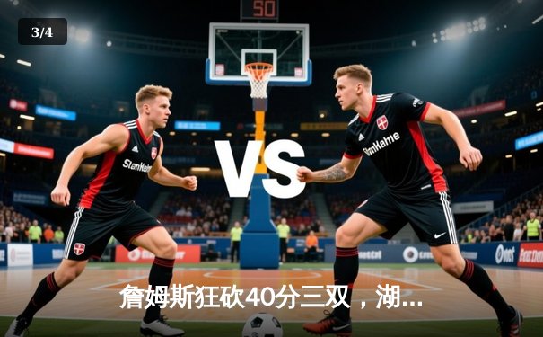 詹姆斯狂砍40分三双，湖人加时险胜勇士，季后赛首轮战况白热化 - 3